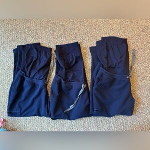 Figs maternity petite XXL scrub pants *bundle of 3*